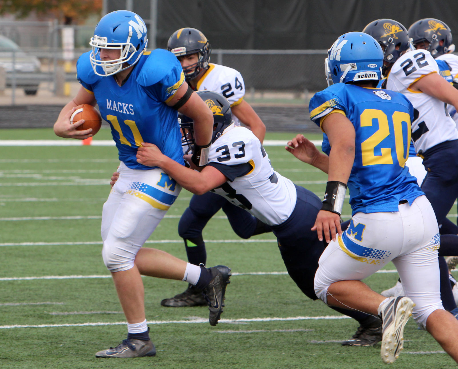 New Auburn at McDonell football 10-3-20